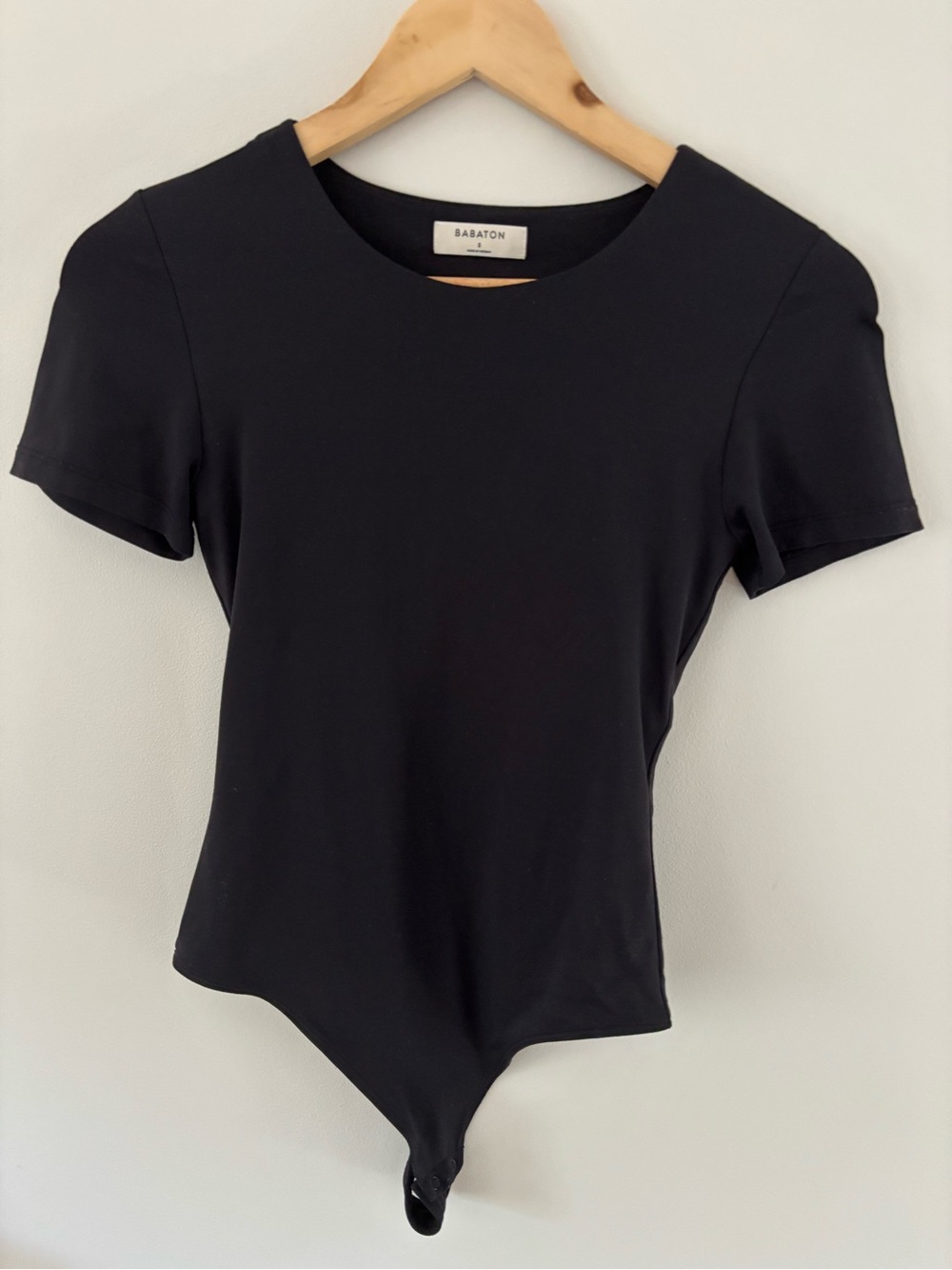 Babaton Contour Crew Bodysuit - Black